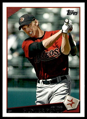 2009 Topps #269 Hunter Pence Houston Astros Baseball - Image 1 of 2