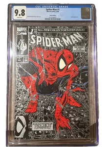 Spider-Man 1 1990 Silver Edition CGC 9.8 McFarland Iconic Cover - Picture 1 of 1
