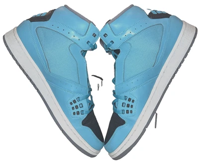 Nike Air Jordan 1 Flight Mid Gamma Azul 372704-409 Hombre Talla 11 Excelente Estado Foto 1 de 4