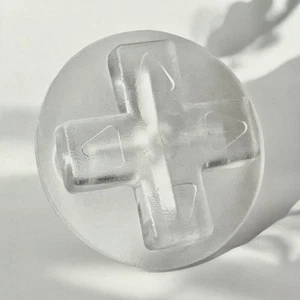 New Clear SNES Controller D-Pad Button Replacement Part Super Nintendo Buttons - Picture 1 of 3