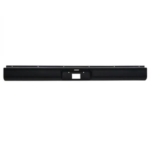 Pickup Truck Rear Bumper Chevrolet GMC C10 C20 1973-1987-Black/Steel - Picture 1 of 8