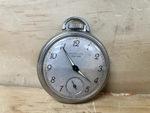 Reloj Bolsillo Westclox Pocket Ben "Dollar" Años 60 Segundos Centrales 90002 - Funciona - Imagen 1 de 8