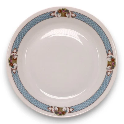 Cuenco de sopa con borde Hutschenreuther Columbia 7 1/2" Alemania vintage 1925-39 Foto 1 de 4