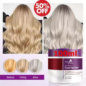 Mascarilla capilar Maca Power Purple 100 ml para esencia Deep Nourish Brighten Keratin Hot - Imagen 1 de 12