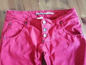 *** Please Jeans, Gr. M, Modell P78 Boyfriend, schönes rot, wie neu *** - Bild 1 von 6