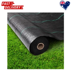 Instahut Weed Mat 0.915x50m Garden Control Ground Cover Roll Plant AU - Picture 1 of 7