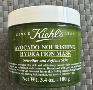 Máscara hidratante nutritiva de aguacate Kiehl's suaviza y suaviza la piel -3,4 oz - SIN CAJA - Imagen 1 de 3