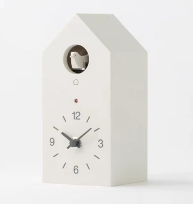 MUJI Cuckoo Clock MJ-CCWS1 White New Optical Sensor - Image 1 of 4