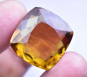 Natural DIASPORE 38.45 Ct Color Change Cushion Cut Rare Found CERTIFIED Gemstone - Picture 1 of 8