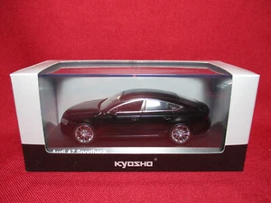 1:43 Scale Audi A7 Sportback Havanna Black Metallic Kyosho 3821HBK Model Car - Picture 1 of 4
