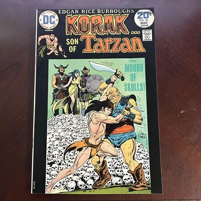 Korak Son of Tarzan No. 56 March 1974 DC Comic Book VF - Image 1 of 2