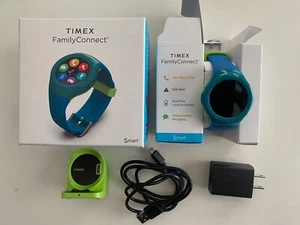 Timex Family Connect Kids Smart Watch - T-Mobile 4G Blue Kit (IFW522TMB) - Photo 1 sur 1