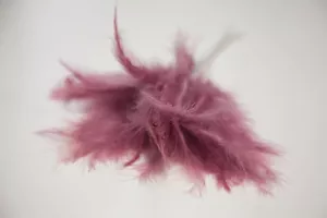 BÜNDEL 6 VERDRAHTETE FLAUSCHFEDERN - 21 FARBEN HOCHZEITSSTRAUSS BLUMENDEKOR - Bild 1 von 21