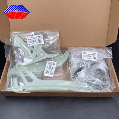 Kit de corrente de distribuição OEM e conjunto de corrente de transmissão de bomba de óleo para BMW N20 N26 2.0L F10 F22 F30 - Imagem 1 de 4