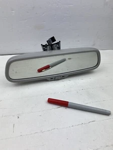 2006 - 2009 AUDI A4 S4 A6 Q7 AUTO DIM REAR VIEW MIRROR COMPASS GRAY BODY OEM - Picture 1 of 12