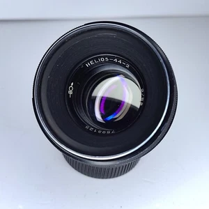 Helios 44-2 58mm f/2 lens black m42 mount. USSR. Good condition - Picture 1 of 10