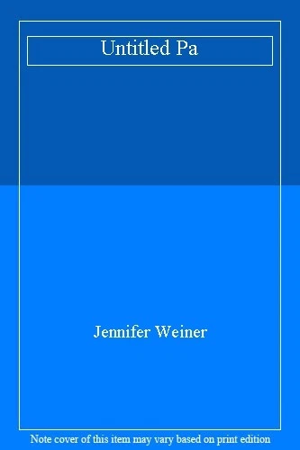 Who Do You Love By Jennifer Weiner - Image 1 of 1