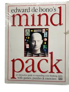 Mind Pack Games Puzzles Exercises Edward De Bonos DK Publishing Sealed - Bild 1 von 4