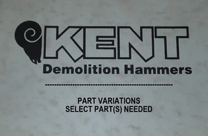 SMALL PARTS FOR KENT DEMOLITION TOOLS, CHOOSE VARIATION,  ER BOX 27 - Picture 1 of 6
