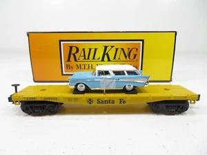 MTH 33-7606 Santa Fe Flatcar mit 57' Chevy Nova LN  - Bild 1 von 10
