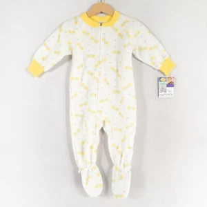 Vintage Carter's Kids Sleeper 18 Months Unisex Itty bitty Ant Fleece Footed New - Picture 1 of 6