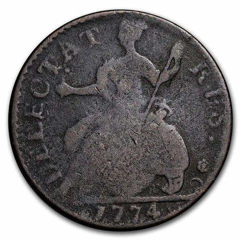 1740-1790 Blacksmith Copper Penny/Halfpenny Avg Circ - SKU#170343 Cover