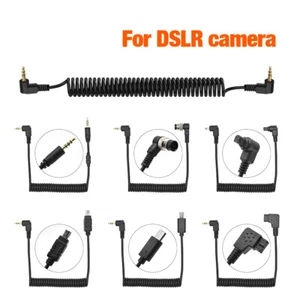 2.5mm-C3 Camera Remote Control Shutter Release Cable For Canon 6D 5D3 7D2 7D 1DX - Picture 1 of 16