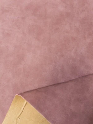 33 Colors Adhesive Smooth Nubuck Suede Vinyl Fabric Faux Leather 52"Wide By Yard - Image 1 of 4