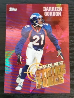 1999 Topps Season's Best Strike Force #SB30 Darrien Gordon - Image 1 of 2