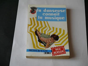 COLLECTION UN MYSTÈRE N°487 BEN BENSON LA DANSEUSE CONNAIT LA MUSIQUE 1959 - Picture 1 of 3