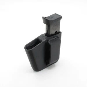 DOUBLE MAG POUCH FOR RUGER LCP 380 - LH SHOOTER - Mag Holder For 1.5" Belts - Picture 1 of 6