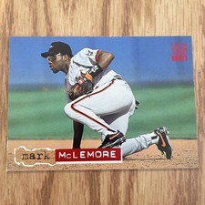 1994 Stadium Club Golden Rainbow #342 MARK MCLEMORE Baltimore Orioles