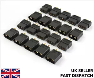 10 x Pairs Black XT60 Male & Female Connectors/Plugs/Socket RC LiPo Battery RC - Picture 1 of 5