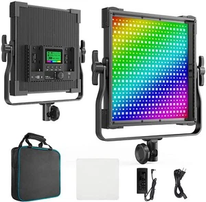 Rgb Video Light 50w Full Color Photography Lights Led Video Panel Light 552 Pcs - Picture 1 of 7