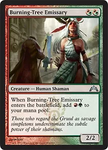 *MRM* ENG 4x �missaire de Br�le-Arbre (Burning-Tree Emissary ) MTG Gatecrash - Imagen 1 de 1