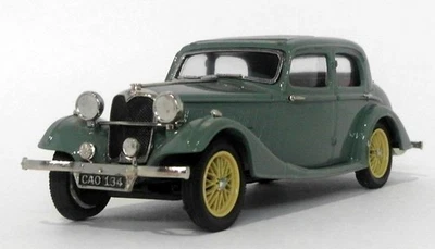 Lansdowne Models 1/43 Scale LDM74 - 1937 Riley 12/4 Continental Sedan - Green - Image 1 of 4