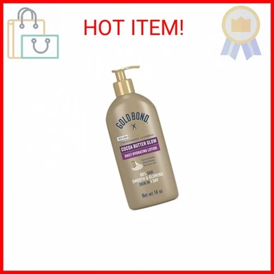 Gold Bond Cocoa Butter Glow Loción Hidratante Diaria con Manteca de Karité, Butte de Cacao Foto 1 de 2