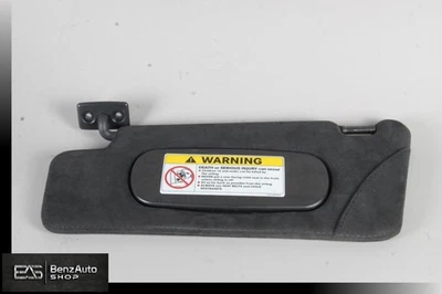 03-12 Mercedes R230 SL55 SL500 AMG Left Driver Side Sun Visor Shade Black OEM - Image 1 of 4
