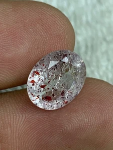3.8ct Rare Super Seven Faceted Crystal Having Healing Properties of 7 Stones - Picture 1 of 8