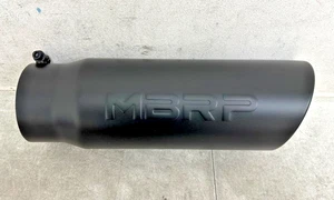 *RETURNED SALE* MBRP (T5125BLK) Universal Tip Black Finish Exhaust - Picture 1 of 4