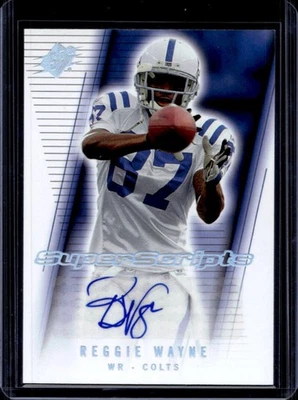 2006 SPx Reggie Wayne Super Scripts Auto #SS-RW Colts - Image 1 of 2