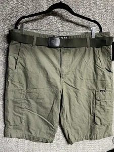 Pantalones Cortos de Carga Zoo York Verde Od Con Cinturón Nuevos con Etiquetas Talla 40 Skateboarding Utilidad Trabajo - Imagen 1 de 4