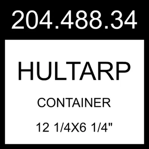 IKEA HULTARP Contenitore Nero/Rete 12 1/4x6 1/4" 204.488.34 - Foto 1 di 1