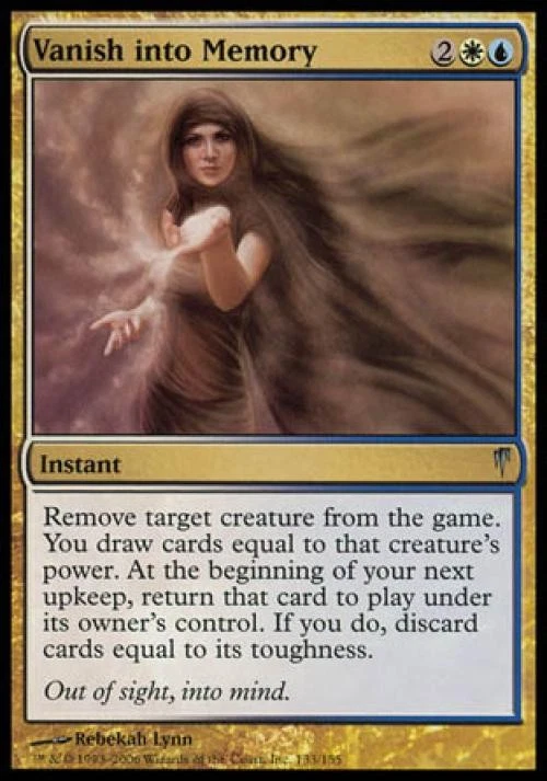 Vanish into Memory - Light Play MTG Coldsnap - Image 1 of 1