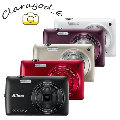 Nikon COOLPIX S4300 Digital Camera 16MP 6x Optical Zoom Scene Auto Selector - Image 1 of 4