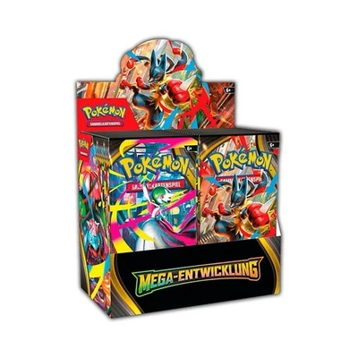Pokemon Mega-Entwicklung 36 Booster Display NEU & OVP 36er Box Karmesin Purpur - Bild 1 von 2