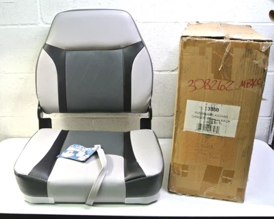 Overton's (Wise) Premium High-Back Fishing Boat Seat 3350-855 MAR/BLK/CHAR - Image 1 of 4