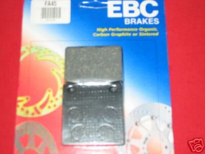 Pastillas de freno orgánicas Honda CB400 CB650 CB750 EBC FA45 Foto 1 de 1