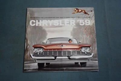 Chrysler 1959 folleto de ventas Windsor Saratoga New Yorker Foto 1 de 4