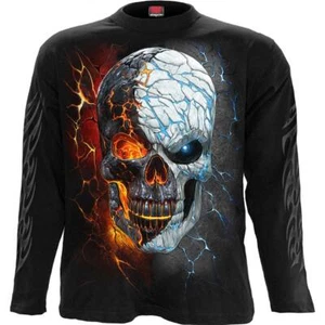 Spiral Devine Harmony Yin Yang Longsleeve T-Shirt • Ships in 2-4 Weeks • Gothic - Picture 1 of 3